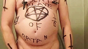 fetish,enema,pissing,bisexual-male,slave