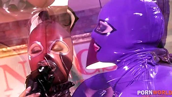 high-heels,latex,tattoo,brunette,big-tits