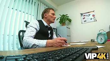 teens,couple,european,office,brunette