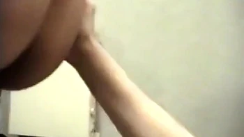 vintage,nylon,blonde,hirsute,hairy