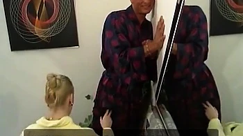 lesbian,blonde,mature-anal-sex,fingering,underwear