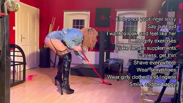 sissy-clitty,feminization,strapon,cuckold,sissy-feminization