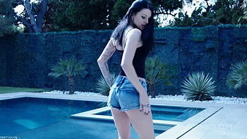 american,european,brunette,lingerie,pornstar