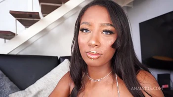 cowgirl,ebony,anal,latina,double-anal-penetration