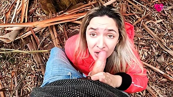 outdoor,blowjob,pov,nature,pov-point-of-view