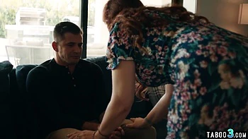 busty,knockers,step-fantasy,blowjob,double-penetration