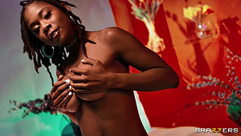 facial,smiling,black,panties,indoors