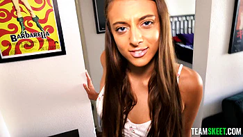 pov,trimmed-pussy,outdoors,ball-licking,spaghetti-strap