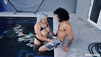 outdoor-pool,missionary,bbw,couch,big-tits