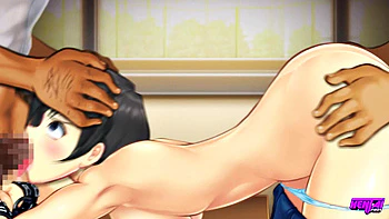 brunette,outdoors,facial,anime,kitchen