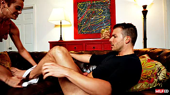 doggystyle,boots,high-heels,lingerie,hairy-pussy