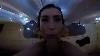 cumshot,brunette,big-butt,doggy-style,blowjobs