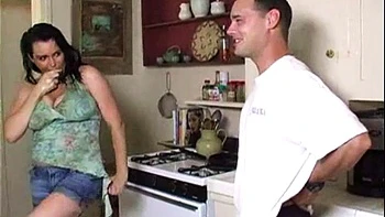 big-tits,tits,horny,brunette,doggy-style