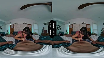 small-tits,brunette,blowjob,doggy-style,long-hair