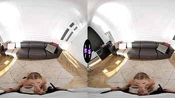 doggy-style,virtual-reality,peaches,blonde,moaning