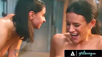 dyke,huge-tits,orgy,group-orgy,licking-balls