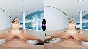 virtual-reality,blowjob,pov,teen,brunette