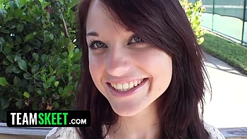 18-year-old-latina,masturbating,small-tits,mouthful,cum-in-mouth