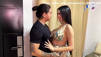 9-months-pregnant,latina-milf,colombian,bathroom,gangbang