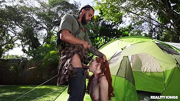 deepthroat,pov,pov-point-of-view,outdoor,3some