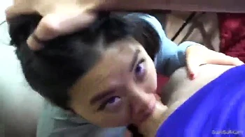 cumshot,amateur,pov,asian,gagging
