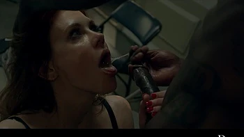 standing,blowjob,big-black-cock,redhead,milf