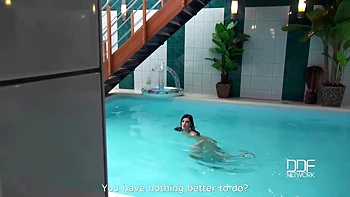 czech,small-tits,brunette,pov,blowjob