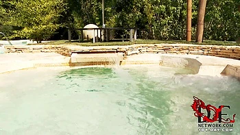 brunette,outdoor,lingerie,tattoo,high-heels