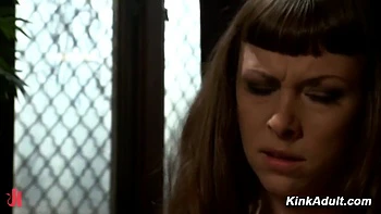 brunette,bdsm,shibari-bondage,throat,gangbang