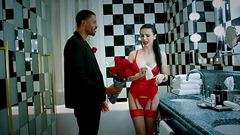 anal,tattoo,brunette,lingerie,big-cock