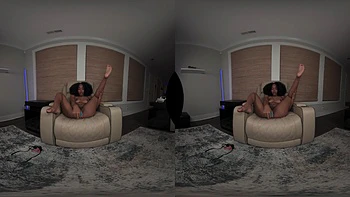 ebony,masturbation,toys,solo-female,vr-porn