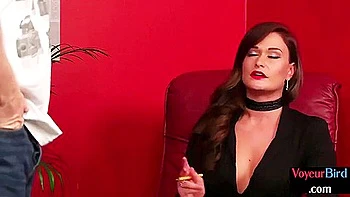 clothed-sex,masturbating,cfnm,brunette,self-fuck