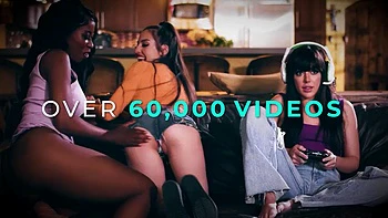 big-tits,brunette,licking,tits,dildo