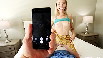 skirt,blondes,small-tits,long-hair,shaved-pussy