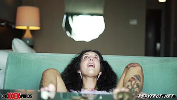 brunette,tattoo,latina