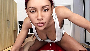 pov,teasing,3d,nipples,redheads