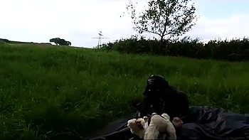 outdoor,bdsm,domination,latex,german