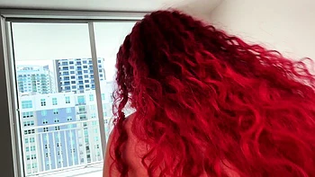 babe,pov,redhead,blowjob,hd