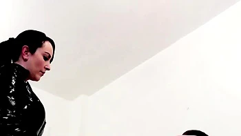 fetish,brunette,femdom,cfnm,latex