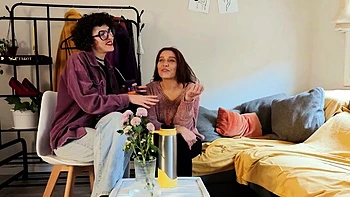 stockings,babe,lesbian,lick,brunette