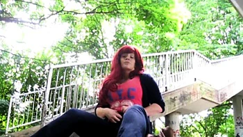 solo,redhead,masturbation,ass,hd