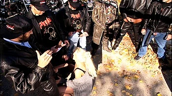 outdoor,blowjob,milf,group-sex,blonde