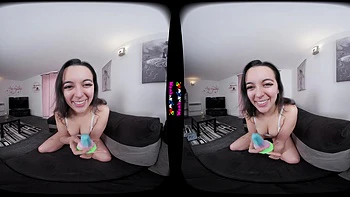 solo-female,brunette,toys,vr-porn