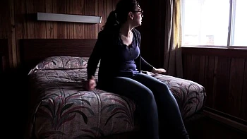 amateur,brunette,teen,handjob,pov