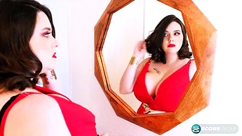 big-tits,masturbation,brunette,tits,solo