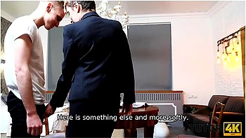 old-and-young,cougar,bullying,oral,stockings