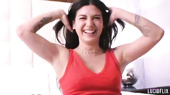 brunette,blowjob,doggystyle,long-legs,oral