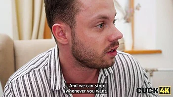 in-front-of-husband,small-boobs,hard,russian,hot-brunette