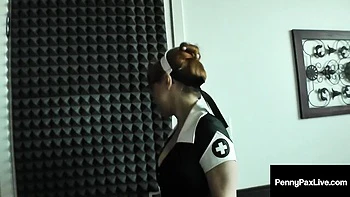 pornstar,lingerie,nurse,small-tits,red-head