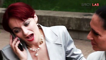 brunette,doggystyle,2-on-1,gigolo,cumshot